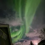 Discover The Ultimate Aurora Escape With A Cozy Outdoor Sauna And Hot Tub