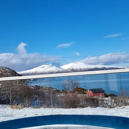 Tatil Evi Discover The Ultimate Aurora Escape With A Cozy Outdoor Sauna And Hot Tub