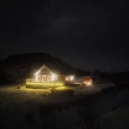 度假居 Discover The Ultimate Aurora Escape With A Cozy Outdoor Sauna And Hot Tub