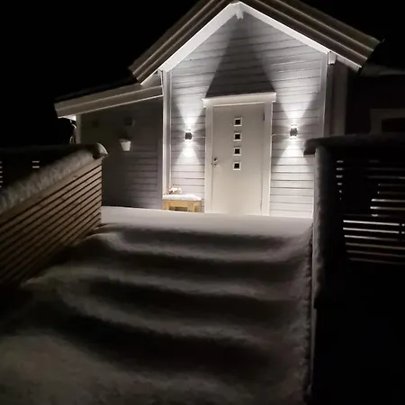 Discover The Ultimate Aurora Escape With A Cozy Outdoor Sauna And Hot Tub